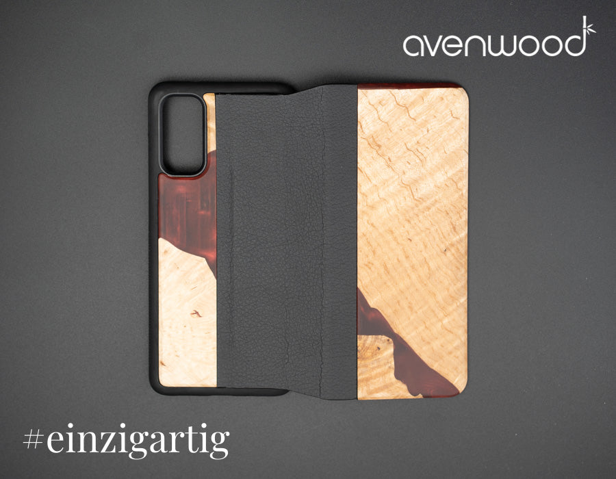 Samsung Galaxy S20 PORTO COLLECTION FLIPCASE 13230 Rot